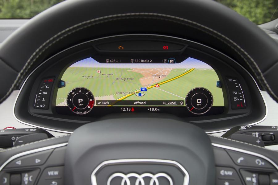 Панель приборов Audi SQ7 TDI (4M) 2016 года  (UK) (фото 24 из 32)